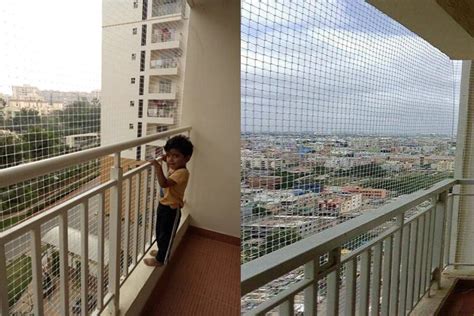 balcony child safety net|Everything You Need to Know About Balcony Netting.